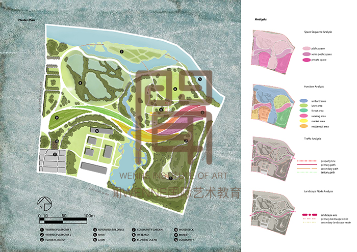 建筑设计留学作品集2